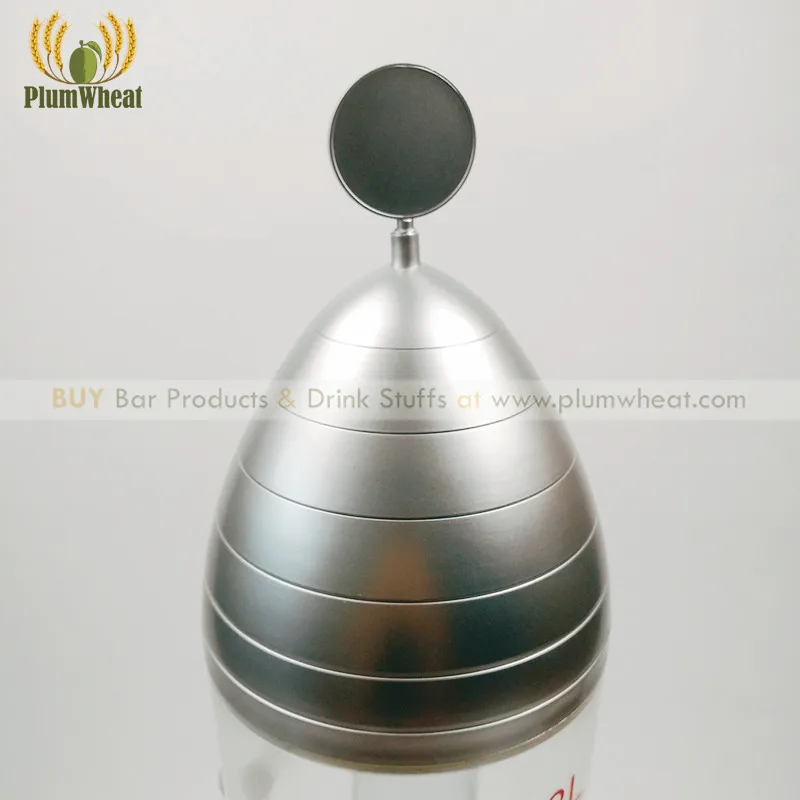 silver-3-liters-bullet-shape-beer-tower-dispenser-with-ice-tube-and-led-lights-bt14-2