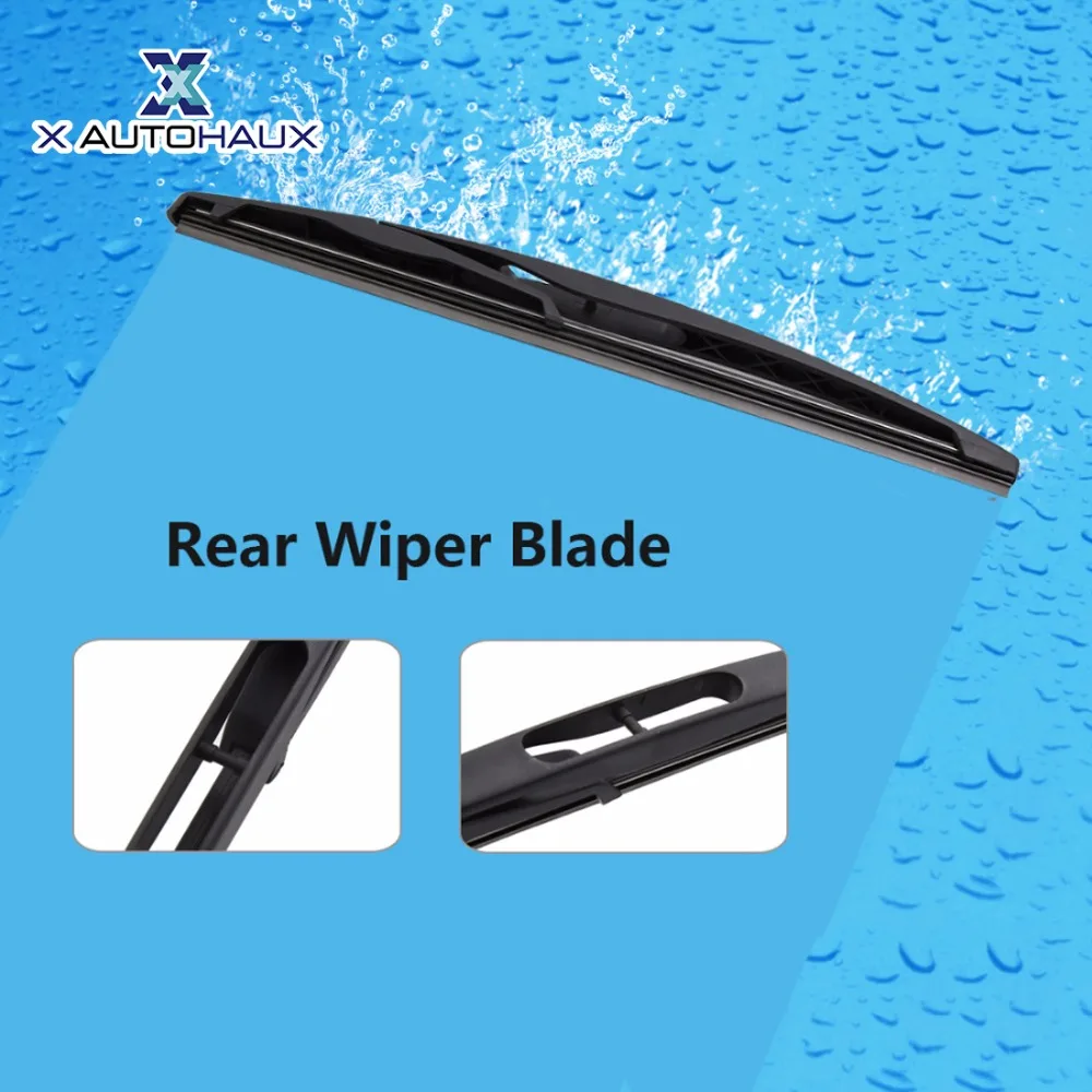 X AUTOHAUX 275mm 11" Rubber Rear Windshield Windscreen Car Wiper Blade