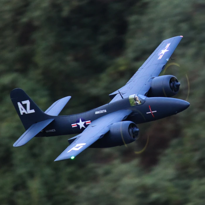

Flightline Freewing F7F-3 rc propeller plane model 1.6m F7F-3 Tigercat