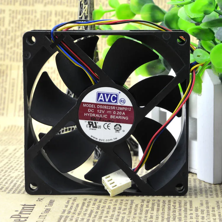 New Original DS09225R12MP012 9025 9cm 4 Pin Line Pwm Temperature 