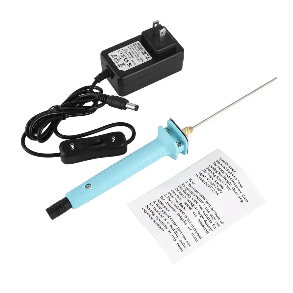 2017 New Electric Styrofoam Foam Cutter 10cm CUTS FOAM KT Board WAX