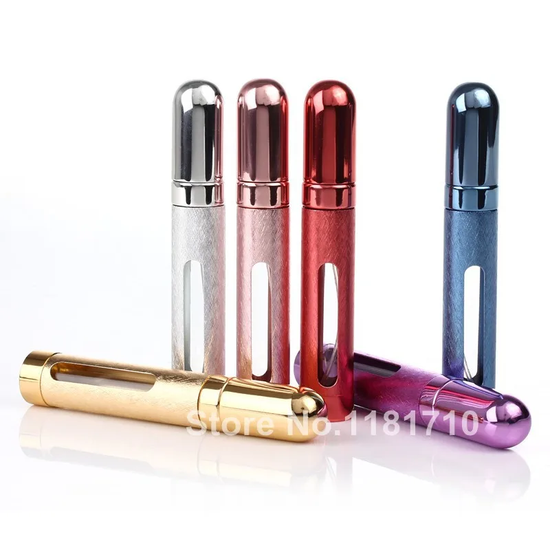 12ml de Alumínio Lote Alta Qualidade Garrafa Perfume Atomizador Vidro Vazio Recarregável Mini Bomba Spray Viagem Tamanho 20 Pçs - 3 Cheap Garrafas reutilizáveis