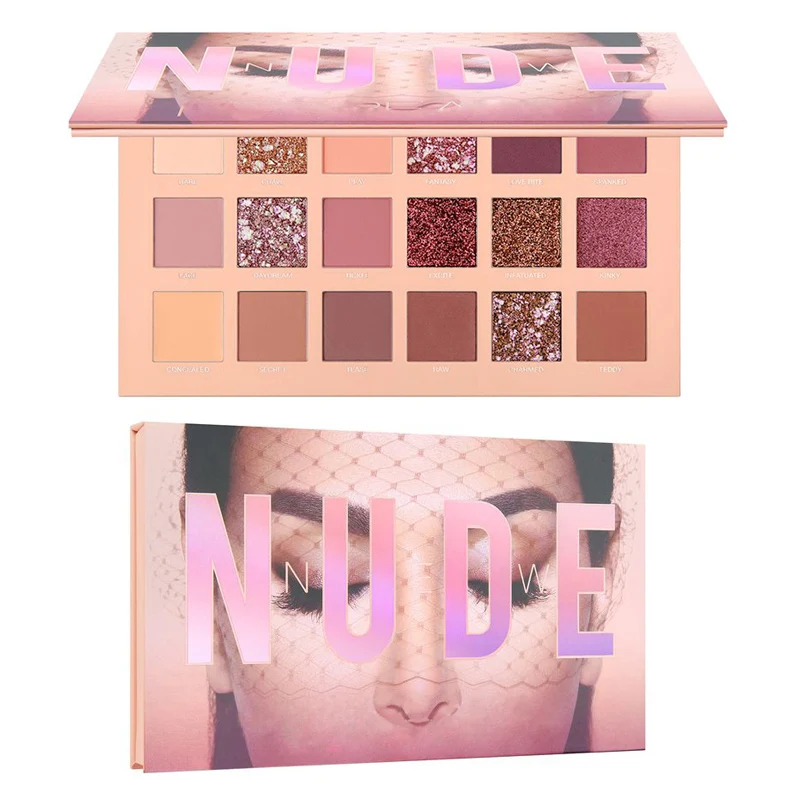 

Brand 18 Colors Desert Dusk New Nude Eyeshadow Palette Matte Shimmer Eyeshadow Pallette Glitter Hudas Makeup Sombra Maquillaje