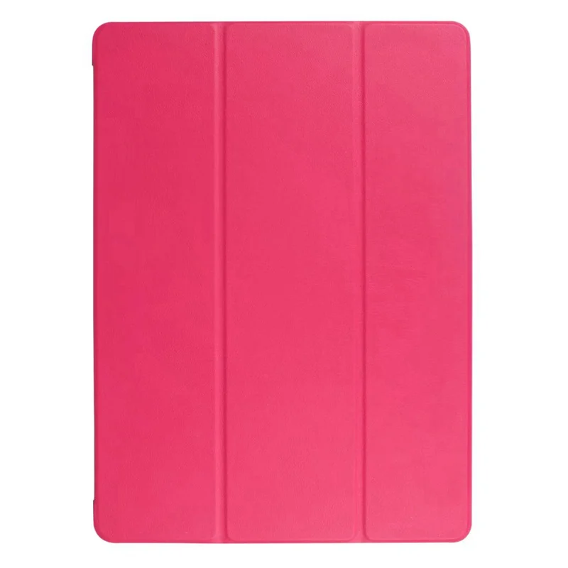 Ультра тонкий кожаный чехол для ipad pro 12,9 / Smart Cover для ipad pro 12,9 с функцией автоматического пробуждения сна+ пленка+ ручка - Цвет: rose