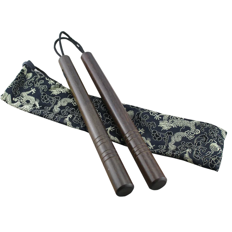 

Chinese Kung Fu Solid Sandalwood Nunchuck Training Toy Martial Art Practice For Fitness Traning Equipment