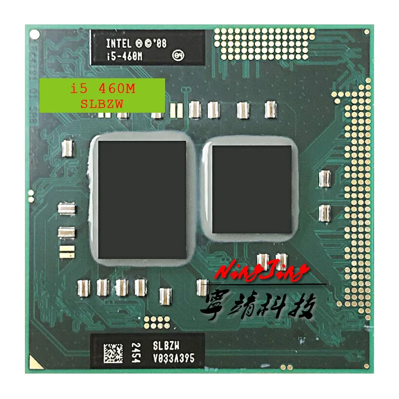 Процессор Intel Core i5 460M SLBZW 2 5 ГГц двухъядерный четырехпоточный ЦПУ 3 Вт 35 Socket G1 /