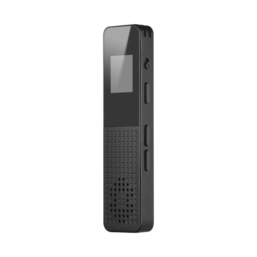 Aibecy 16 جيجابايت الرقمية صوت مسجل MP3 مويسك لاعب الصوت المنشط تسجيل مع مكبر الصوت بطاقة فتحة ل المحاضرات اجتماع