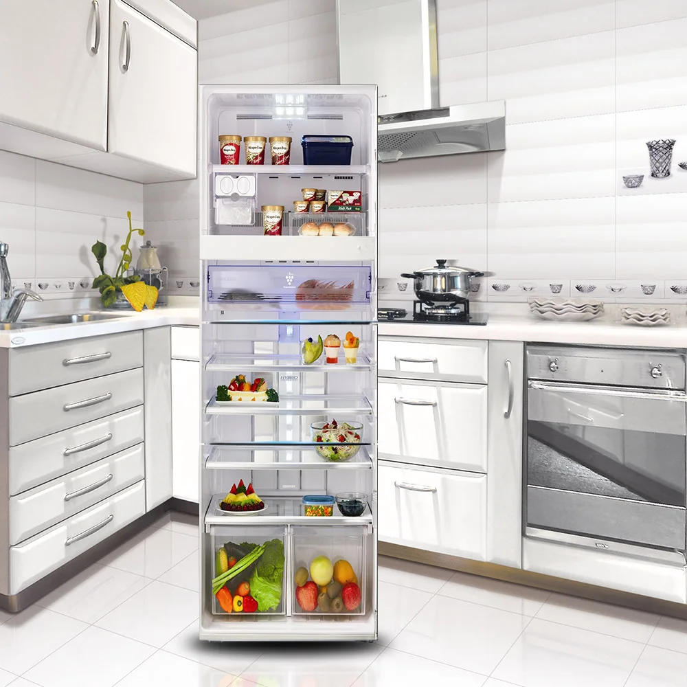 Новое поступление 3D наклейки на холодильник ПВХ двери холодильника самоклеющиеся съемные наклейки на стену декор кухни DIY украшения
