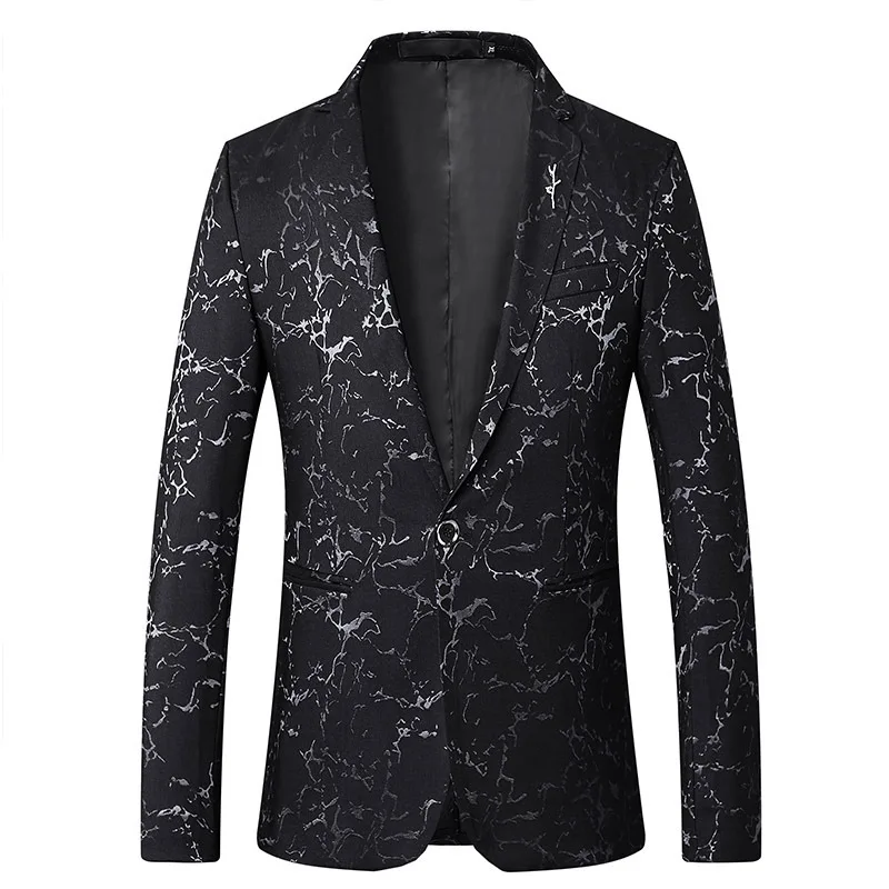 Mens Slim Fit brand cotton Blazer Slim Masculino Business Casual Mens Stylish Blazer Spring Autumn dropshipping top coat