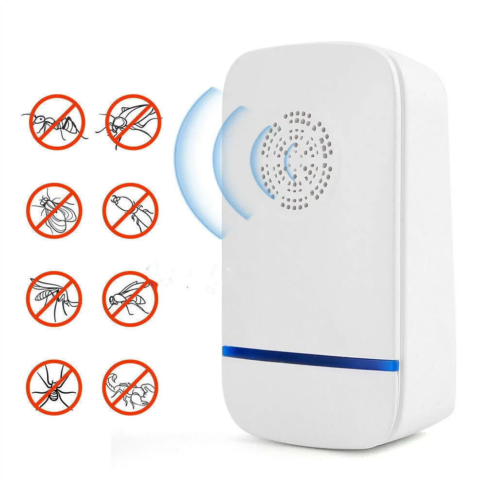 

Ultrasonic Pest Reject Electronic Magnet Repeller Anti Mosquito Insect Killer