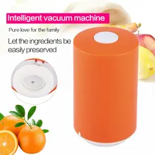 Мини портативный вакуумный упаковщик машина электрический пищевой вакуумный Хранитель вакуумная упаковочная машина USB Перезаряжаемый вакуумный насос
