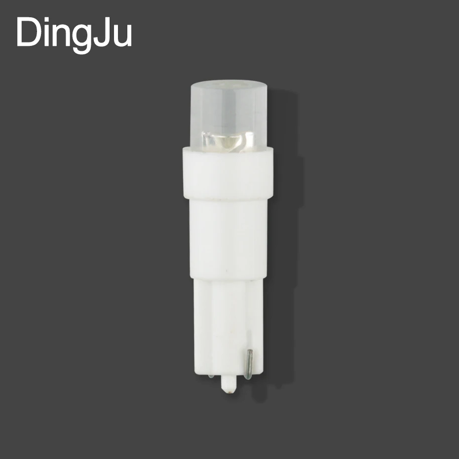 

DingJu Original Clearance Sale Car Interior Lighting T5 LED 1 12 V LED Light Bulbs For Cars Dashboard Lamp Instrument Bulb Auto