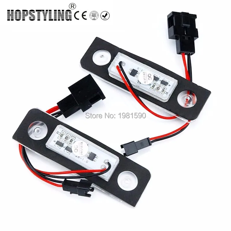 Автомобильный Стайлинг Hopstyling светодиодный светильник для номерного знака 18 SMD