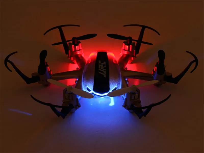 JJR/C JJRC Прохладный Летающий робот свет H20 мини 2,4 г 4CH 6 оси Headless режим Quadcopter Дрон вертолет игрушечные лошадки подарок