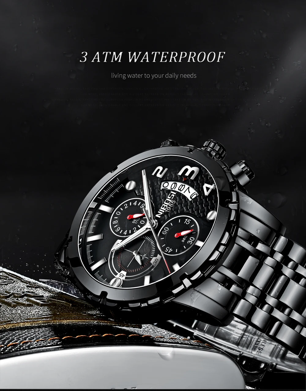 SportMilitaryArmy Watch For Men Watches 2018 Luxury Brand Waterproof Watch Men's Wrist Quartz Analog Watch Stainless Steel     (11)