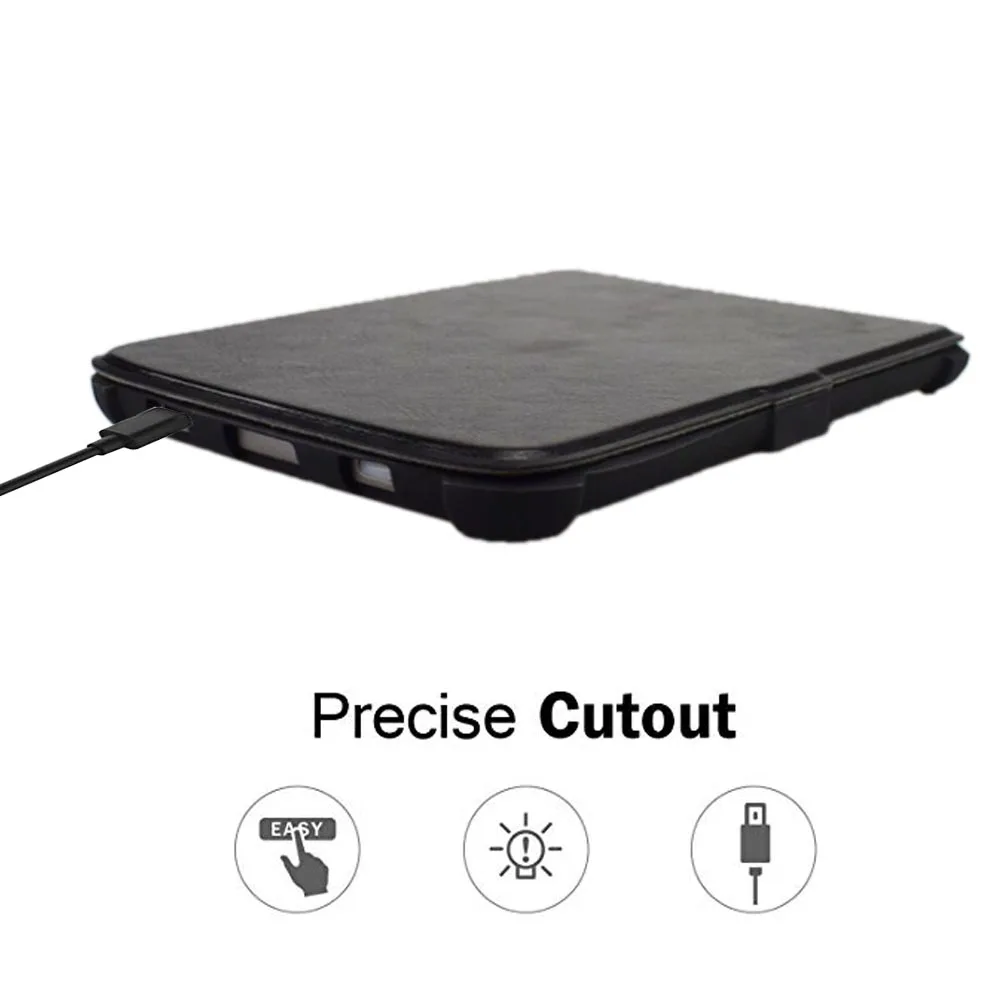 Мягкий ТПУ чехол для электронной книги PocketBook Touch Lux 4 и HD 3 телефонная книга PB 616 627 632