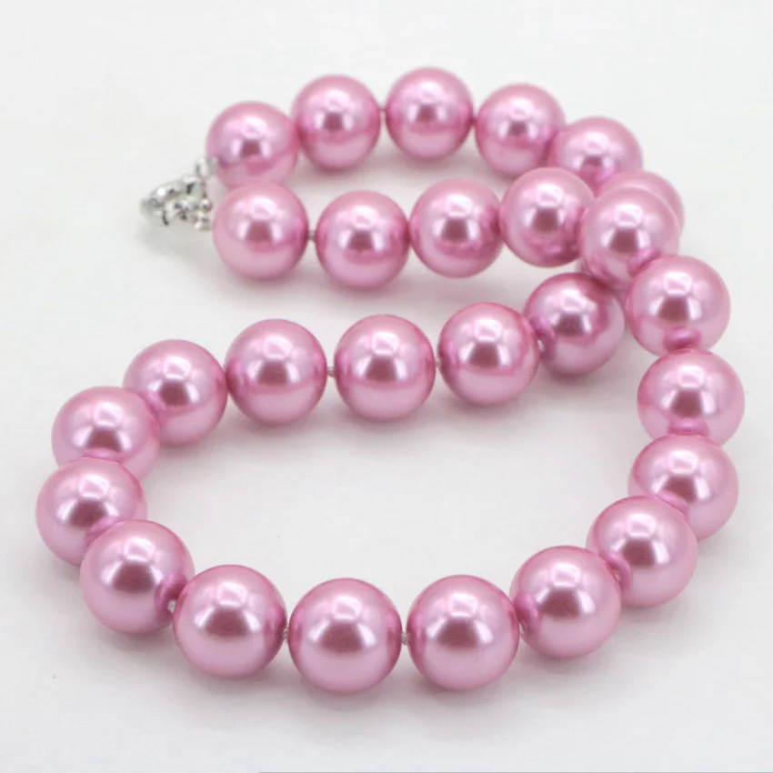 Shell Pearl Necklace  (15)