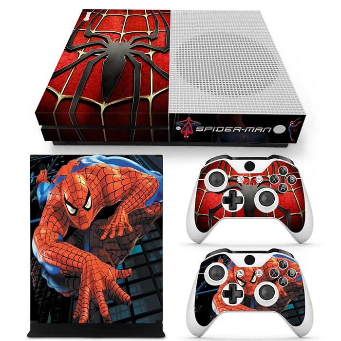 

Free drop shipping Cheap and fine skin sticker for Xbox one S -- cool batman style #TN-XbOneS-0322