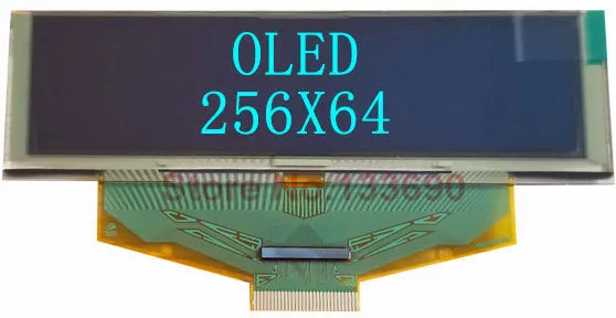 1 шт. 3,12 дюйма 16PIN желтый белый синий OLED модуль SSD1322 Привод IC 256*64 последовательный SPI 8Bit параллельный интерфейс для raspberry pi - Цвет: Blue color Oled