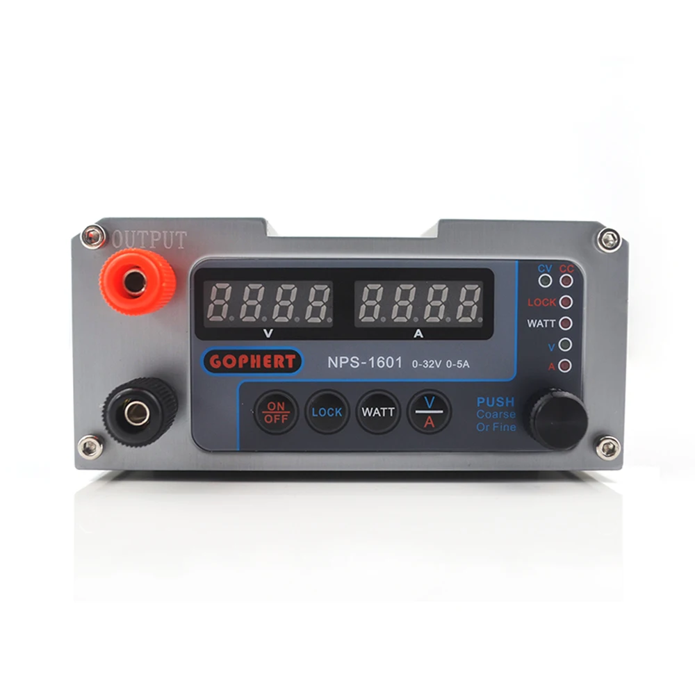 NEW NPS-1601 CPS-3205 3205II Upgraded Version Mini Adjustable Digital DC Power Supply OVP/OCP/OTP WATT 0.001A 0.01V 32V 30V 5A-3