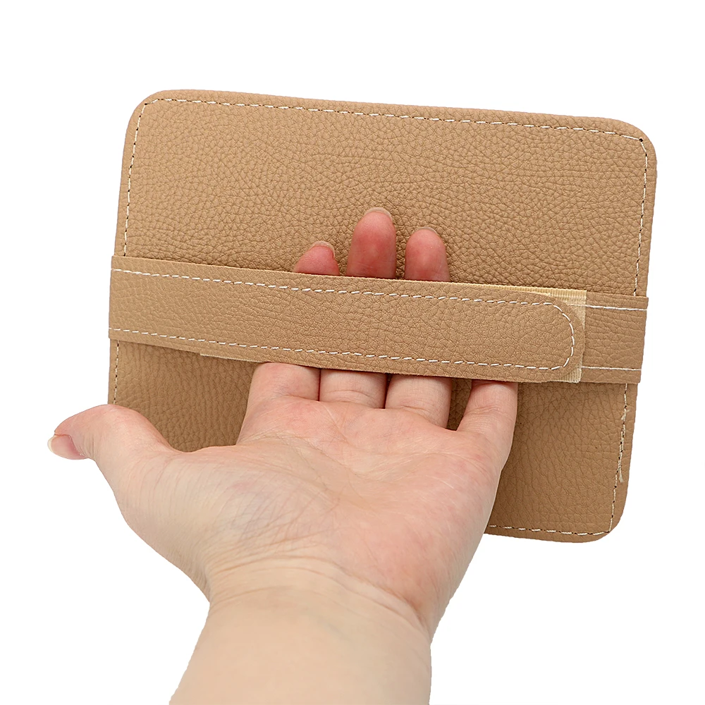 YOSOLO Multi Function Hanging Bag Auto Stowing Tidying Storage Pouch Sunshade Cover Car Visor Clip Organizer Pen IC Card Holder YOSOLO Multi Function Hanging Bag Auto Stowing Tidying Storage Pouch Sunshade Cover Car Visor Clip Organizer Pen IC Card Holder