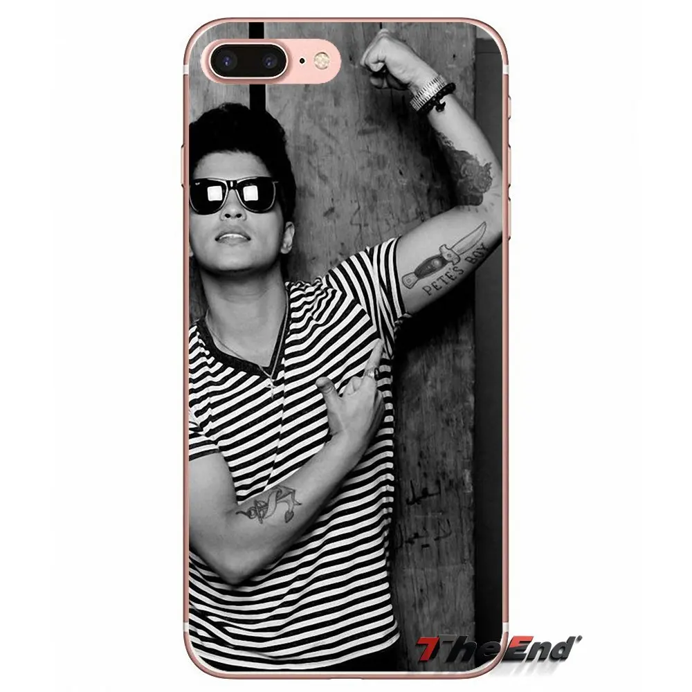 Чехол для Samsung Galaxy S3 S4 S5 MINI S6 S7 edge S8 Plus Note 2 3 4 5 Grand Core Prime Бруно Марс Moonshine Jungle Singer|case