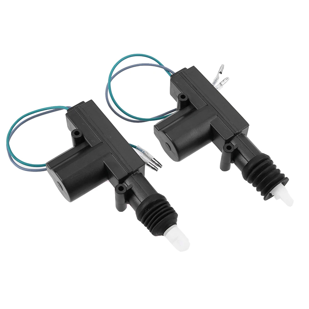 

VODOOL 2pcs 12V Door Power Central Lock Kit with 2 Wire Actuator for Universal Car Entry Car Remote Control Accessories