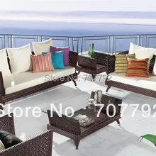 Турро Современные Патио Плетеная Мебель секционная комплект