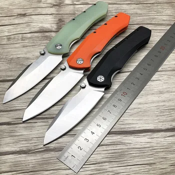 

ZZSQ ZT0850 Tactical Folding ZT Knife D2 Blade Ball bearing System G10 Handle hunting Camping Survival Knives outdoor EDC Tools