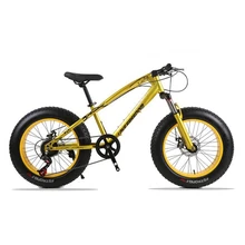 Bicycle 20″X 4.0 Mountain Bike Fat Bike road bike 21 speed Front and Rear Mechanical Disc Brake Hard Frame Unisex Snow bike