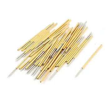 

50 Pieces PL75-B1 0.74mm Spear Tip Spring PCB Testing Contact Probes Pin