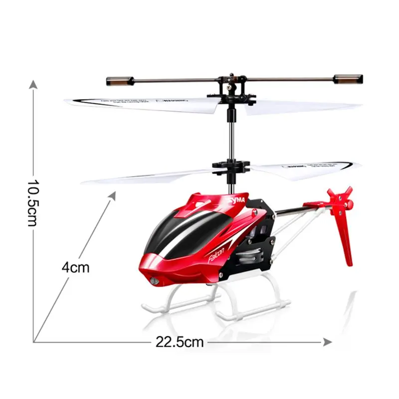 Syma W25 ударопрочный Мини RC игрушка для детей с дистанционным управлением Вертолет