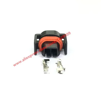 

20 Sets 2 Pin Waterproof Automotive Injector Plug Air Temperature Sensor Connector 12162215