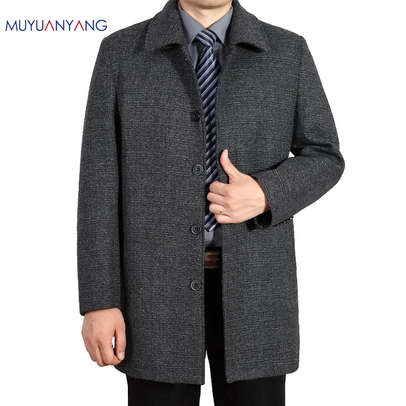 Aliexpress.com : Buy Wool Coat Men Business Casual Long