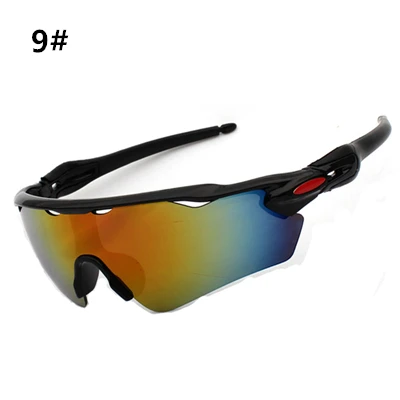 Очки для велоспорта, велосипедные спортивные солнцезащитные очки, поляризационные очки Gafas Ciclismo, очки для верховой езды, очки для мужчин и женщин, спортивные очки - Цвет: 9