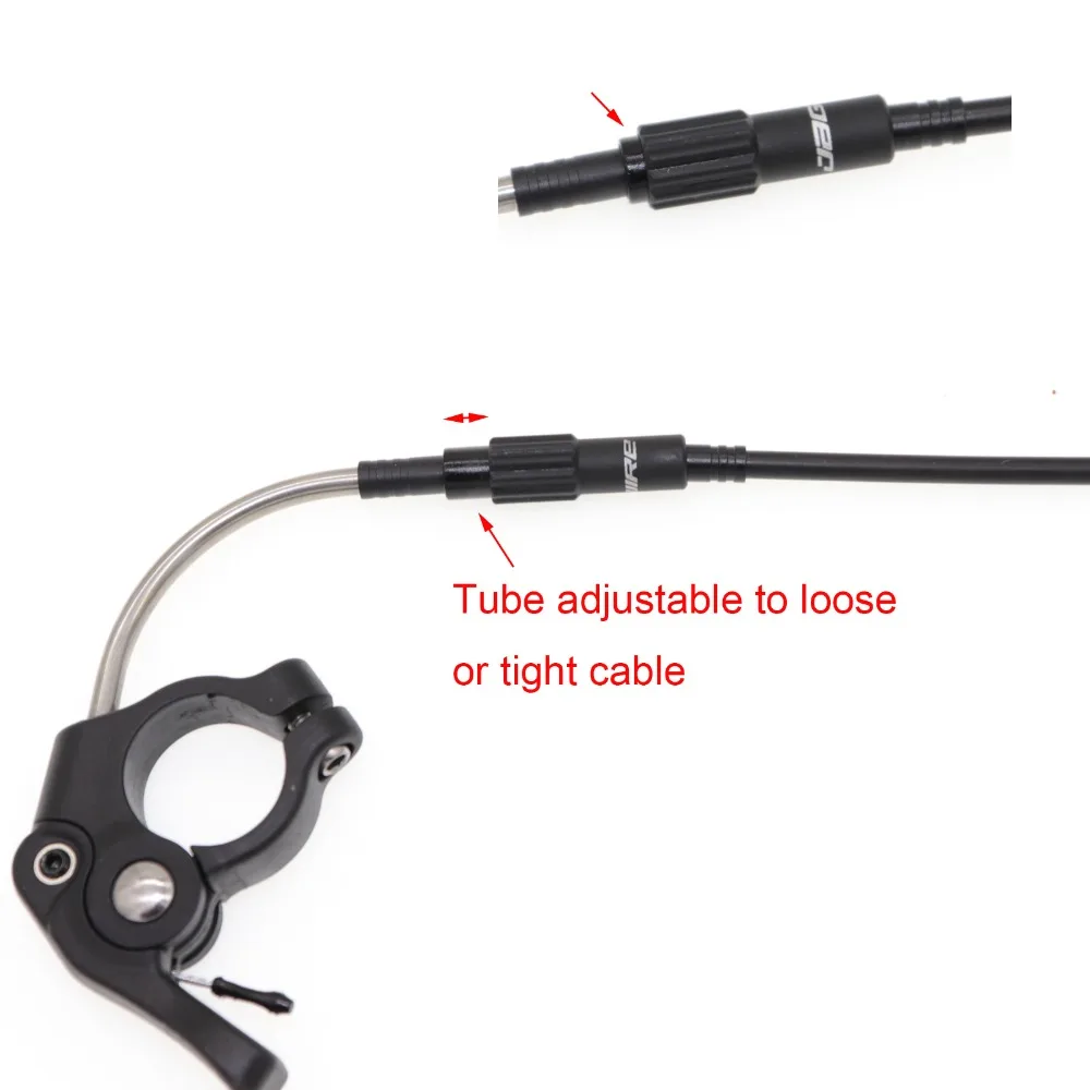 Zoom Dropper Seatpost internal Routing Height Adjustable MTB 100MM Travel bike seat post 30.9 31.6