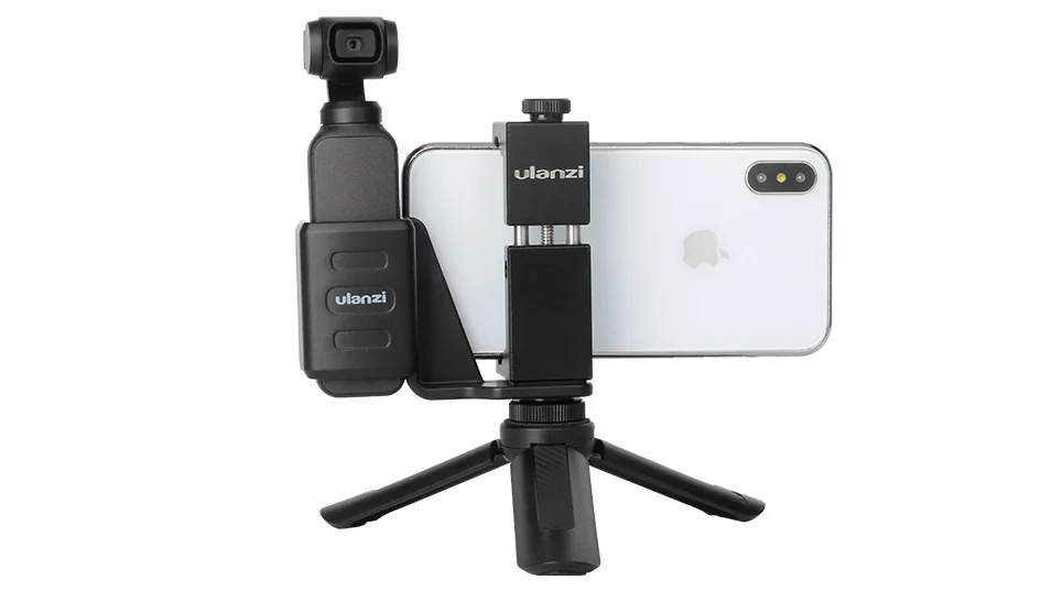 Ulanzi OP2 карданный шарнир аксессуары для Dji Osmo Карманный вертикальный карданный держатель фиксированное Крепление 1/4 винт usb порт для зарядки тип-c