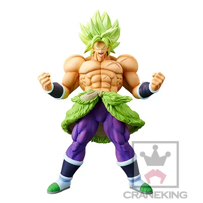 Anime Dragon Ball Super Broly CRANEKING PVC Action Figures Toy Dragon Ball Z SSJ Broli Full Power Figurine Toys DBZ