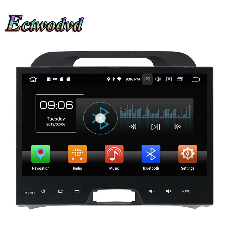 Top Ectwodvd Octa Core 4G RAM 64G ROM Android 9.0 Car Multimedia DVD Player GPS HeadUnit for KIA Sportage 2010 2011 2012 12 Top Ectwodvd Octa Core 4G RAM 64G ROM Android 9.0 Car Multimedia DVD Player GPS HeadUnit for KIA Sportage 2010 2011 2012 12
