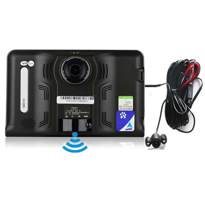 Otstrive 7 дюймов Android WiFi GPS навигации DVR видеокамеры заднего вида - Цена: 
