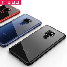 ITEUU противоударный Прозрачный чехол для huawei mate 20 mate 20 Pro Чехол s TPU противоударный Прозрачный чехол для huawei mate 20 mate 20Pro