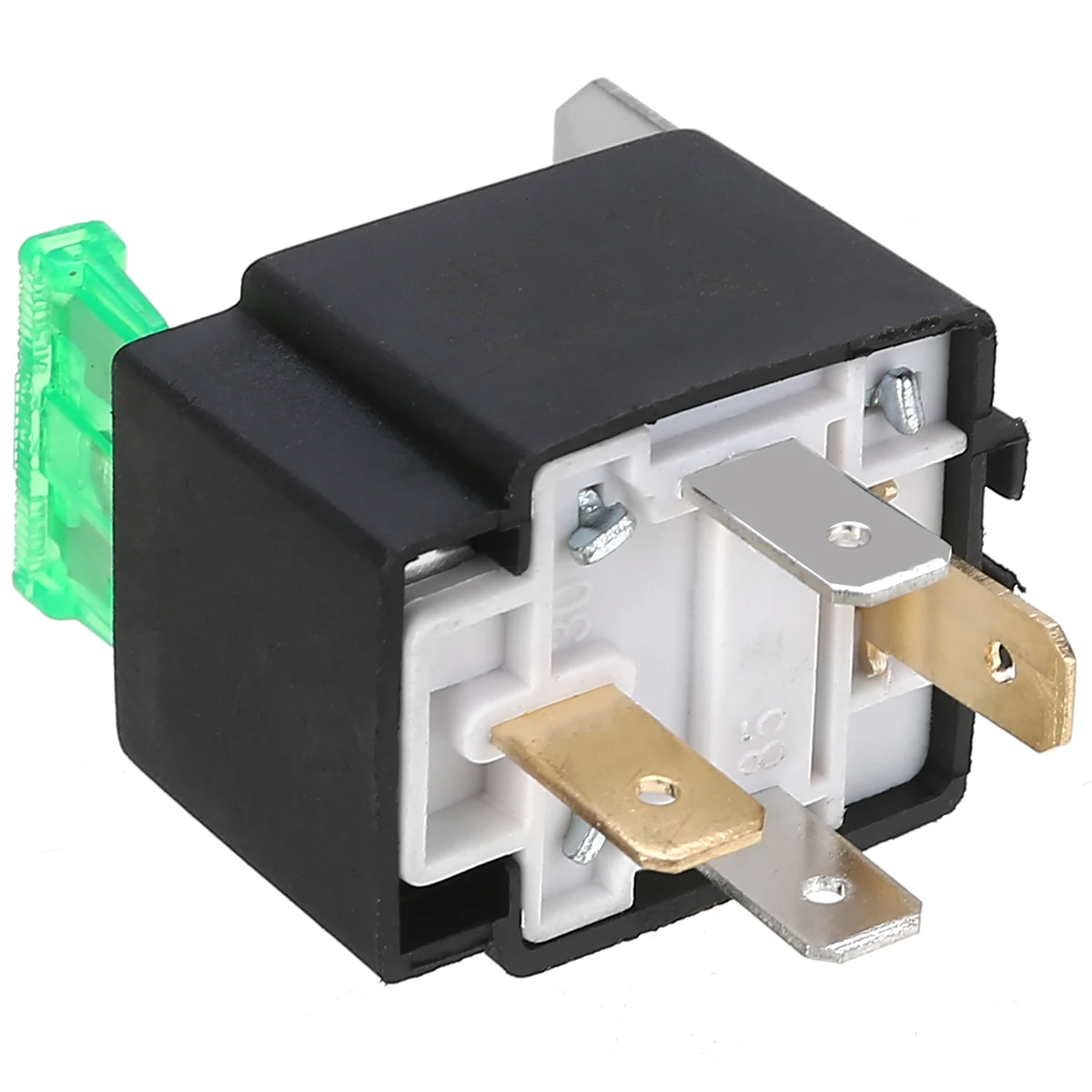 Auto Interior Switches 1pc 12V Relay 4 PIN Automotive 30AMP RY28 Normally Open Contact+30A Fuse