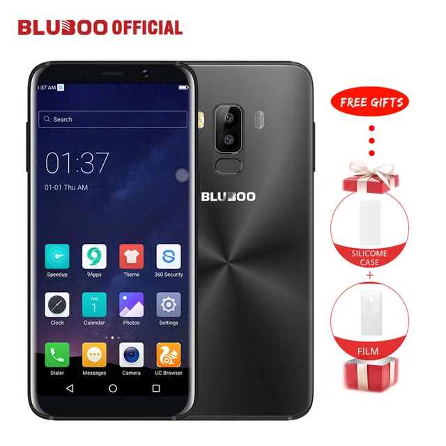 Best Offers Bluboo S8 5.7'' Full Display 4G Smartphone 3GB RAM 32GB ROM MTK6750 Octa Core Android 7.0 Dual Rear Camera Mobile Phone Best Offers Bluboo S8 5.7'' Full Display 4G Smartphone 3GB RAM 32GB ROM MTK6750 Octa Core Android 7.0 Dual Rear Camera Mobile Phone