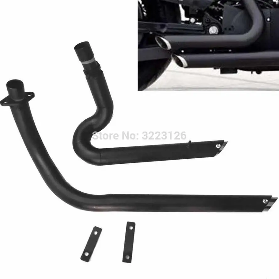 

Motorcycle Exhaust Pipe Aerofluxus Vent Pipe With Muffler Silencer For Honda STEED 400 600 STEED600 STEED400 VLX400 VLX600
