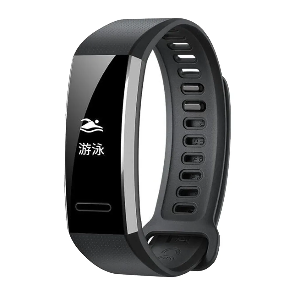 Силиконовый сменный ремешок на запястье для huawei Band 2/Band 2 pro Smart Watch - Цвет: Black