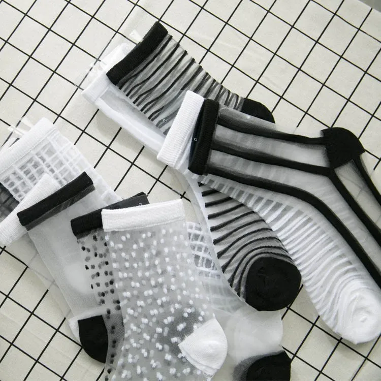 Hipster-Harajuku-Ankle-Socks-Women-Fashion-Transparent-Stripe-Short-Female-Summer-Women-s-Socks-Summer-2019(3)