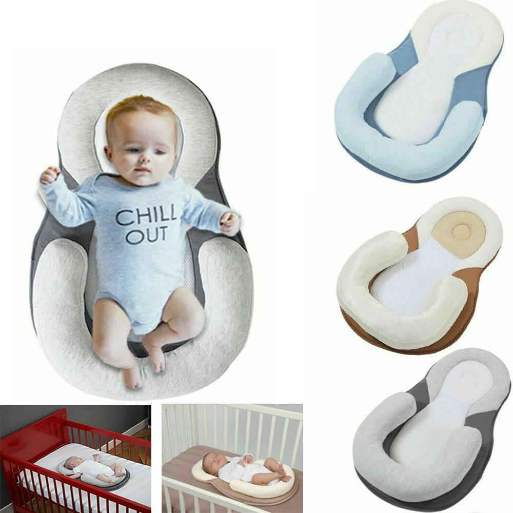 Baby Infant Newborn Pillow Flat Head Sleeping Support Cushion Prevent Soft Baby Shaping Pillow 0-12 months 3E24