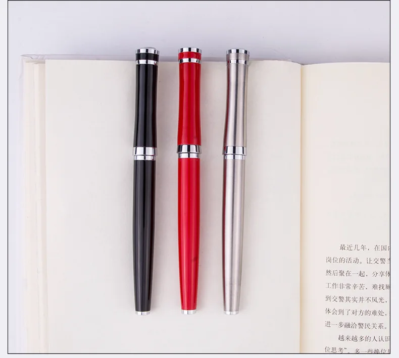 Бизнес металлическая авторучка жесткое перо ручка практики для рекламного подарка ручка для офиса письменные принадлежности Канцтовары
