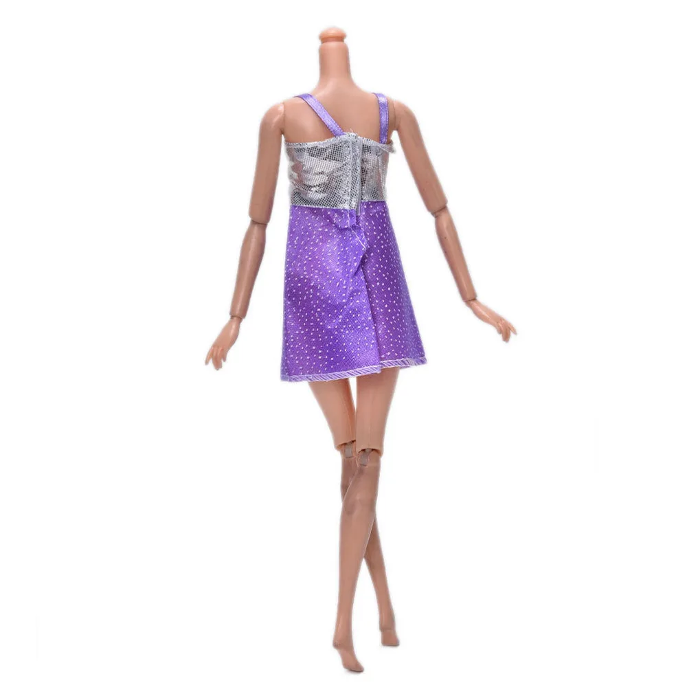 

1PCS Polka Dot Doll Dress Cloth Cute Braces Dress For Doll Doll Random Color Children Toy Girl Gift Toy