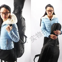 Виолончель рюкзак утолщенный водостойкий фортепиано коробка Двойные Плечи Виолончель Сумка может положить лук счет